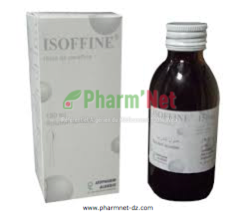 ISOFFINE 88,70G/100ML SOL. BUV. FL/150 ML, PharmNet - Encyclopédie des  médicaments en Algérie