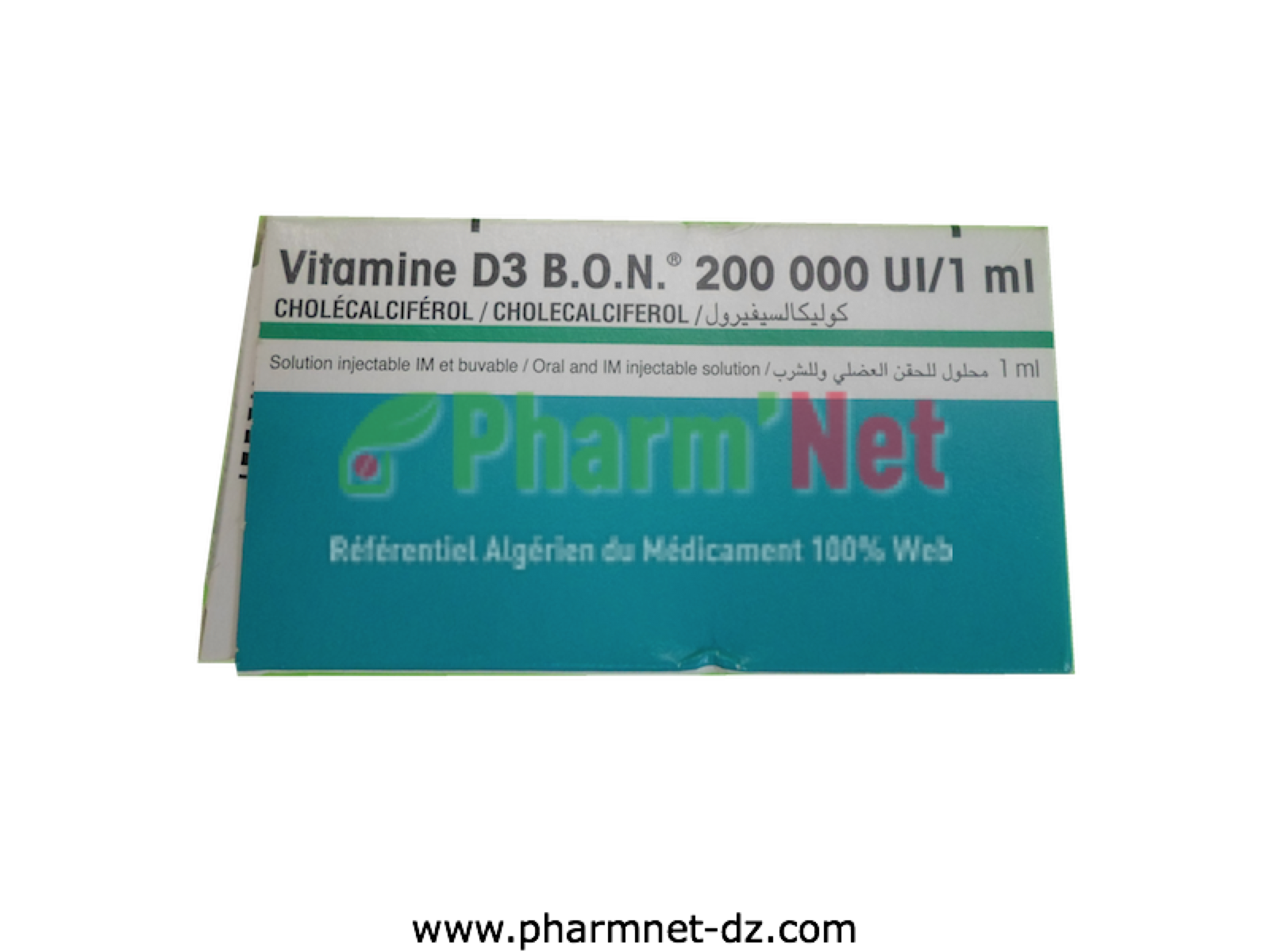 Vitamine D3 B O N 200 000ui Ml Sol Inj Im Et Sol Buv B 01 Amp De 1ml Pharmnet Encyclopedie Des Medicaments En Algerie Propriete Sarl Esahti