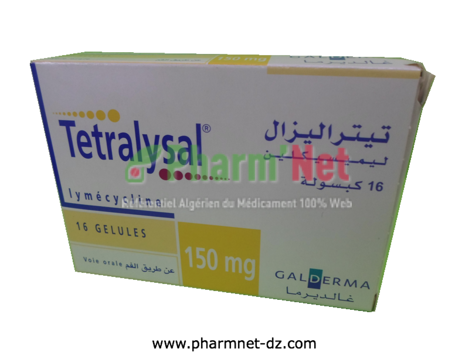 Tetralysal 150mg Gles B 16 Pharmnet Encyclopedie Des Medicaments En Algerie Propriete Sarl Esahti